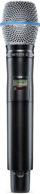 Shure AD2/B87A-G57 Axient Digital Handheld Transmitter w/ Beta87A Microphone, Band G57