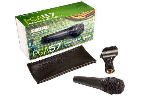 Shure PGA57-LC Cardioid Dynamic Instrument Microphone less Cable