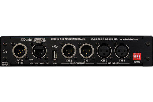 Studio Technologies MODEL 44D Dante to Analog Audio Interface