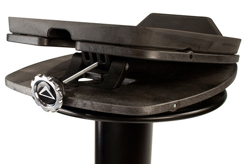 Ultimate Support MS-100B Studio Monitor Stands, Black (Sold as Pair)