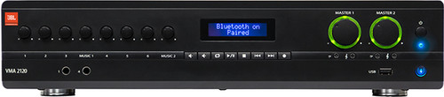 JBL VMA2120 120W 8-Channel Bluetooth Enabled Mixer Amplifier