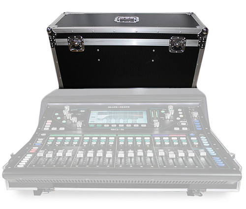 ProX XS-AHSQ6DHW ATA Style Road Case for Allen & Heath SQ6 Console w/ Doghouse and Wheels