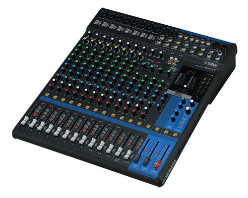 Yamaha MG16XU 16-Input, 6-Bus  Analog Mixer with Effects and USB, 12RU with Rack Kit Included