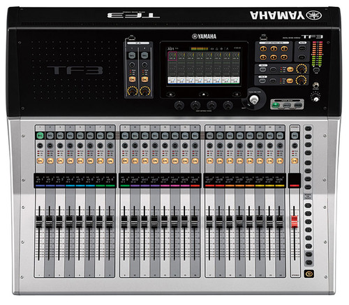 Yamaha TF3 Digital Mixer with TouchFlow Operation, 25 Motor Faders, 48-Input Mixing Channels