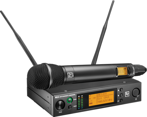 Electro-Voice RE3-ND76 UHF Wireless Handheld Set with ND76 Head