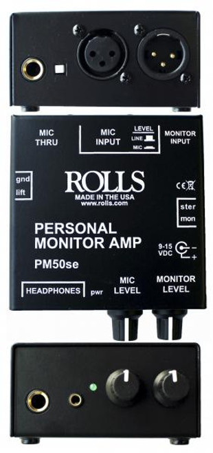 Rolls PM50se Personal Monitor Amplifier