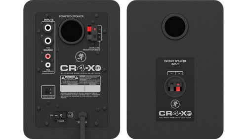 Mackie CR4-XBT 4" Multimedia Monitors with Bluetooth, Pair