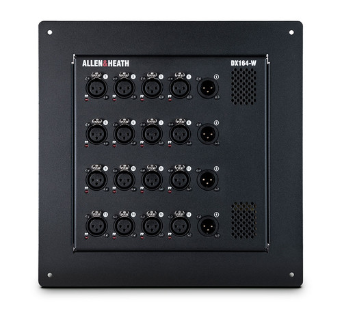 Allen & Heath DX164W Wall Box I/O Expander 16 Mic/Line In, 4 Line Out (DX Ports)