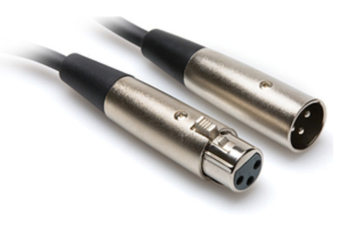 Hosa EBU AES/EBU Cable, XLR (M) - XLR (F), 3'-100'