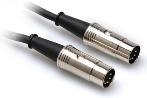 Hosa MID-5 Premium MIDI Cable, 5'-25'