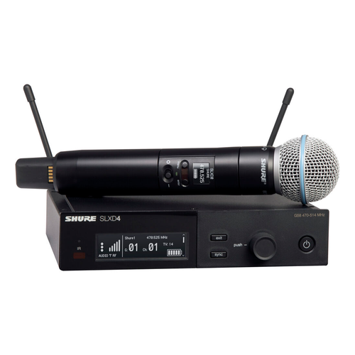 Shure SLXD24/B58 Wireless Vocal System with BETA 58