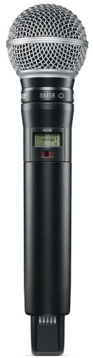 Shure ADX2/SM58 Axient Digital Handheld Transmitter with SM58 Mic