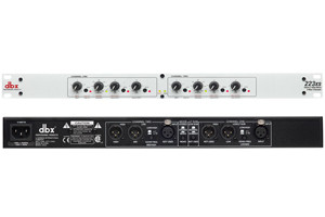 dbx 223XS Stereo 2-Way/Mono 3-Way Crossover with XLR I/O