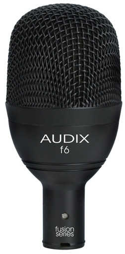 Audix f6 Dynamic Hypercardioid Fusion Series Instrument