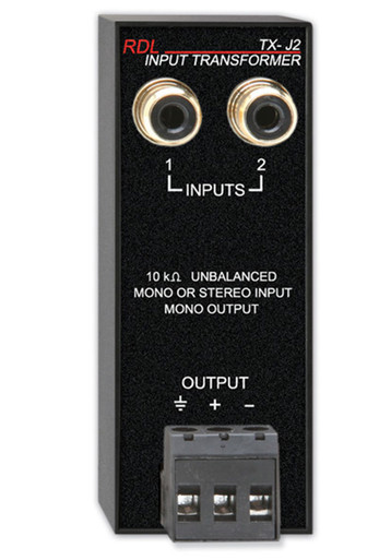 RDL TX-J2 Unbalanced Input Transformer - ProAudio.com