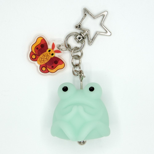 AQUA Fruggie the Toad Bag & Key Charm