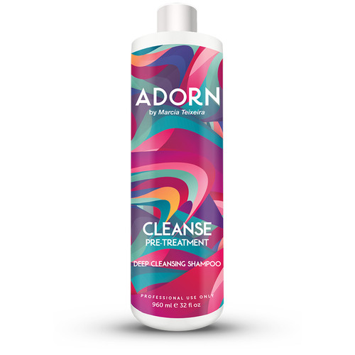 Adorn Cleanse Shampoo (Pre-Treatment) 32oz - Marcia Teixeira®