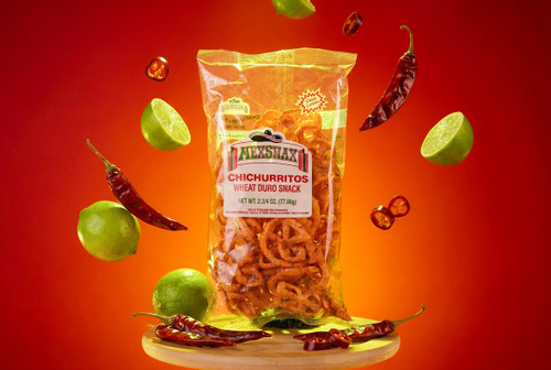 Mexsnax Chichurritos-Chili Lime Wheat Duro Snack