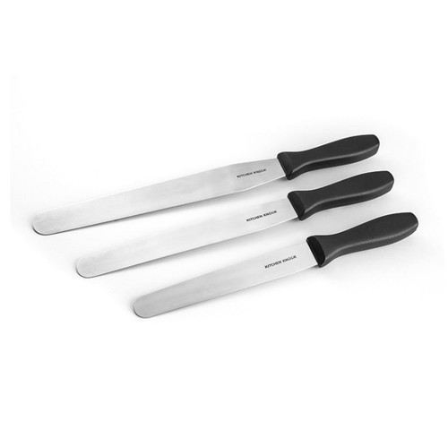 K/K Stainless Steel Straight Spatula 8.5” (220mm) K/K Stainless Steel Straight Spatula 8.5” (220mm)