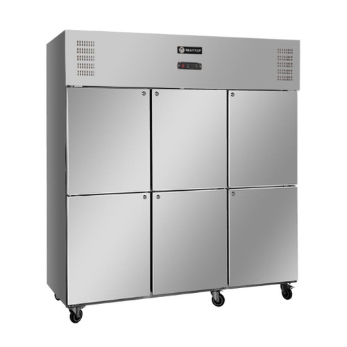Dual Compressor 6-Door Upright Freezer/CFT-72-6