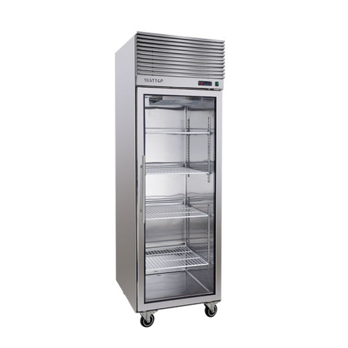 Single Glass Door Upright Fridge