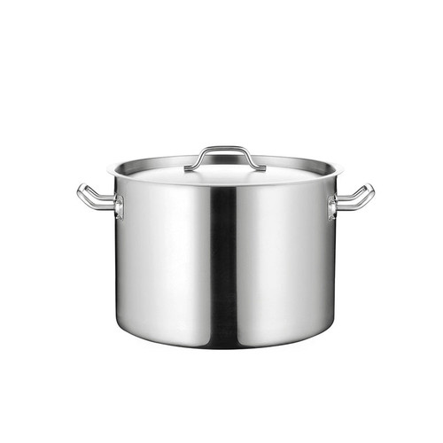 Stock Pot - (03) - IH - S/S 304 Stainless Steel
