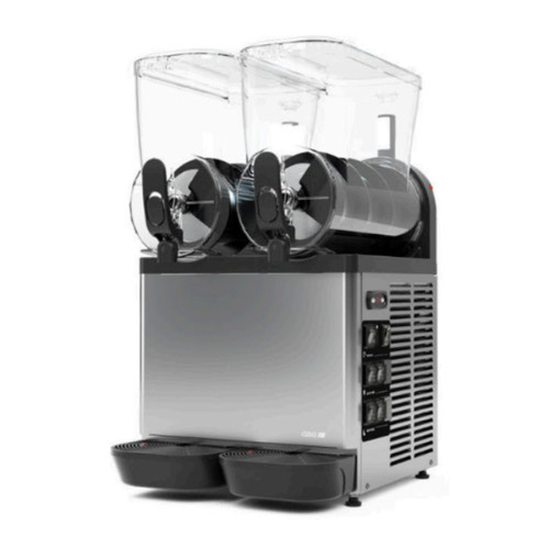 Carpigiani Horeca GraniLuxe Silver PP Twin Bowl Slushie Machine