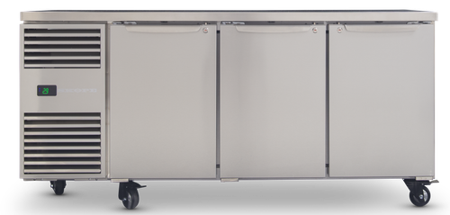 ProSpec 3 Bay GN 1/1 Underbench Storage Fridge