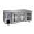 Under Bench Glass Door Fridge 1800mm (600mm depth)