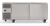 ProSpec 2 Bay GN 2/1 Underbench Storage Fridge