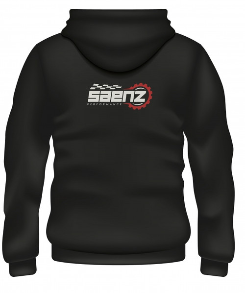 Saenz Performance Basic Black Hoodie