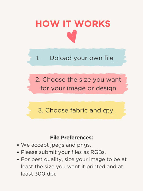 Custom Print Your Own Design