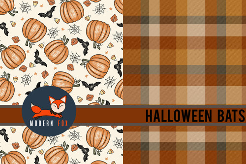 Bats and Pumpkins (HAL165)