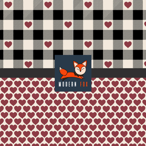 Heart Gingham  (VAL129)