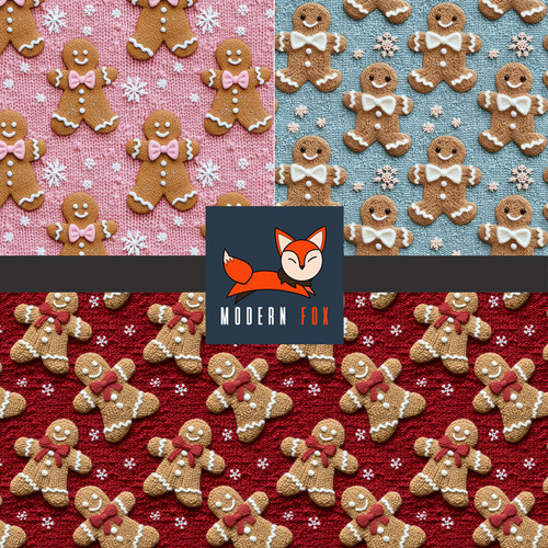 WNT423 - Christmas Gingerbread Man