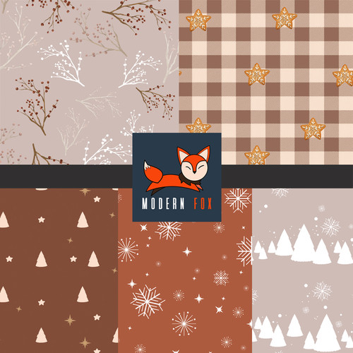 WNT444 - Neutral Color Tone Christmas