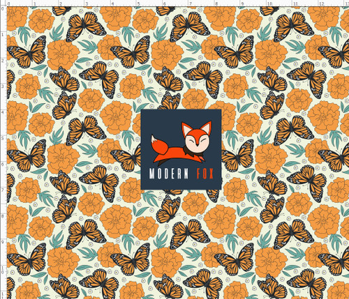 BFLY9 - Butterfly and Flowers