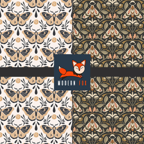 BFLY10 - Whimsigothic Moth Moon Mystic