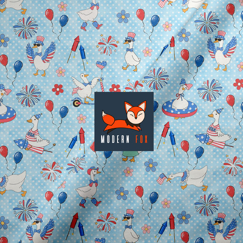 ID131 - Coquette Patriotic Silly Goose
