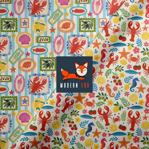 LOBS4 - Lobster, Crab, Shrimp, Mediterranean Food