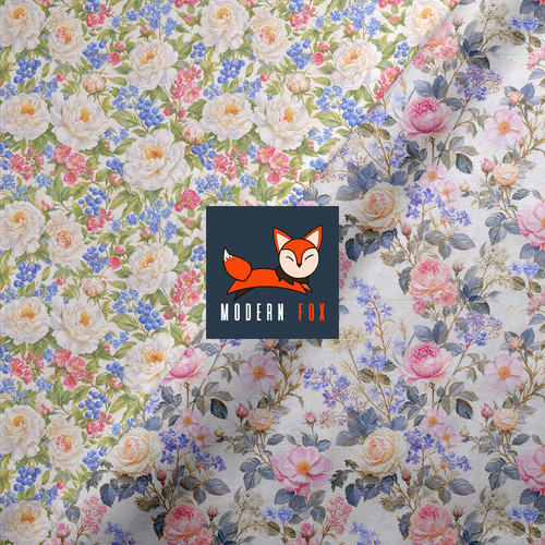 FLW394 - Vintage Peony Floral