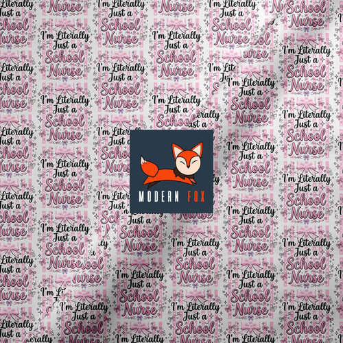NLF12 - School Nurse Pink Bow