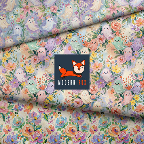 HAL330 - Cute Watercolor Pastel Halloween Ghost