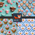 VAL208 - Valentines Cupcakes Highland Cows (Printed to Simulate 3D, Not Actual 3D)