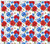 ID108 - Watercolor Floral 4th July