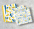FQ52 - Down Syndrome Awareness Fat Quarter Bundle of 4, 100% Organic Cotton Sateen.