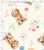 DG73 - Goldendoodle and Watercolor Floral