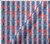 ID122 - Preppy Coquette Red White and Blue Bows