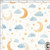 SUN8 - Sun and Star, Dreamy Pastel Cloud, Sleepy Moon and Stars