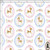RND7 - Beautiful Woodland Reindeer, Vintage Bunny, Pink Rose Spring